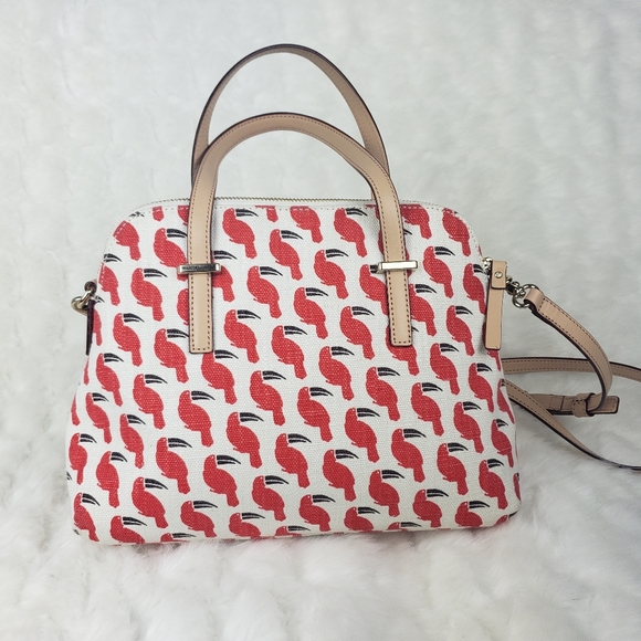 Kate Spade Canvas Satchel - Picture 4 of 8